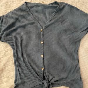 Boutique Top Sky Blue